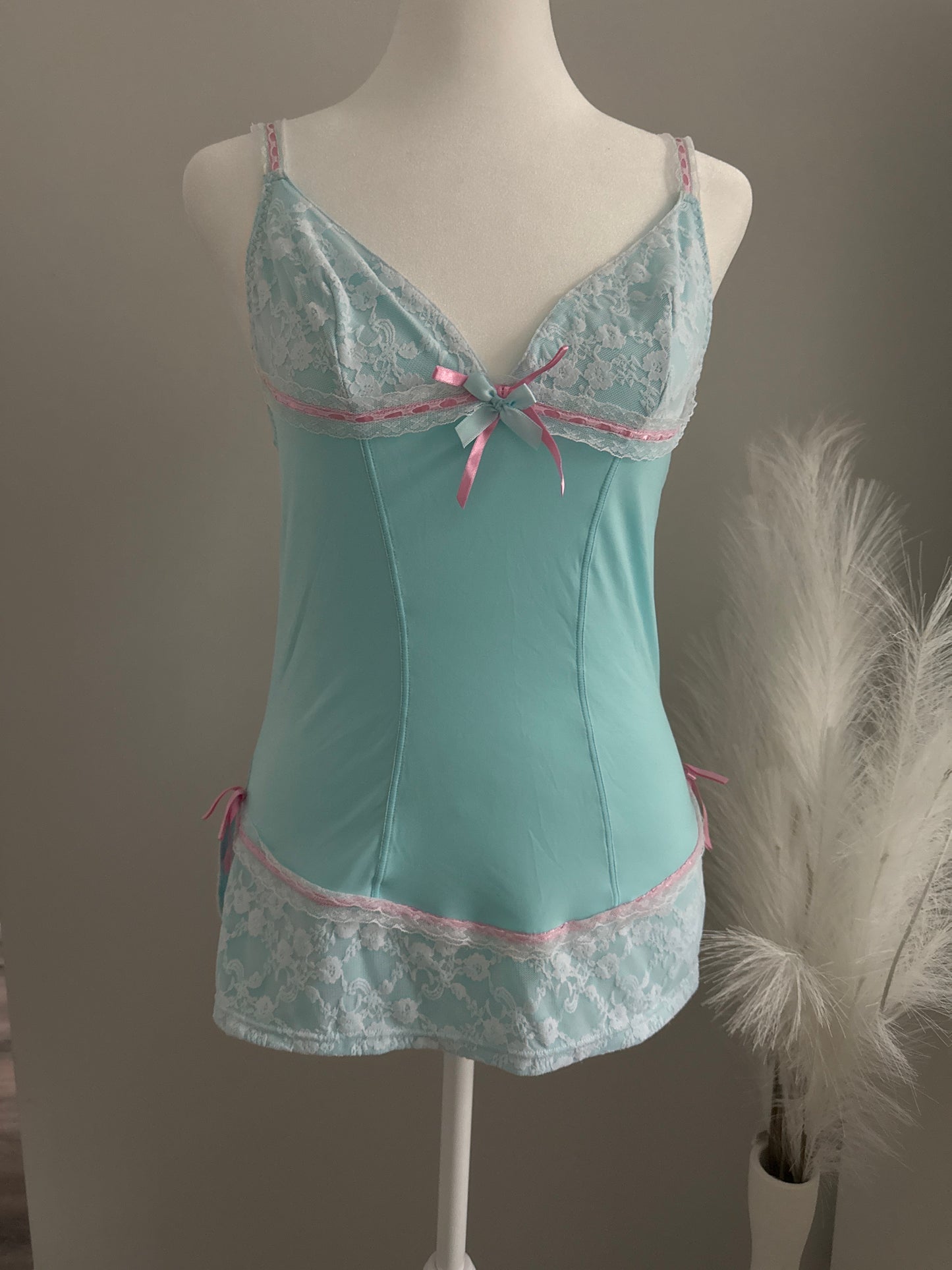 cotton candy spritzer cocktail slip dress