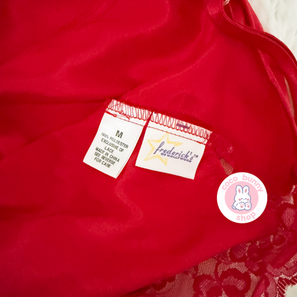 frederick’s of hollywood floral lace set