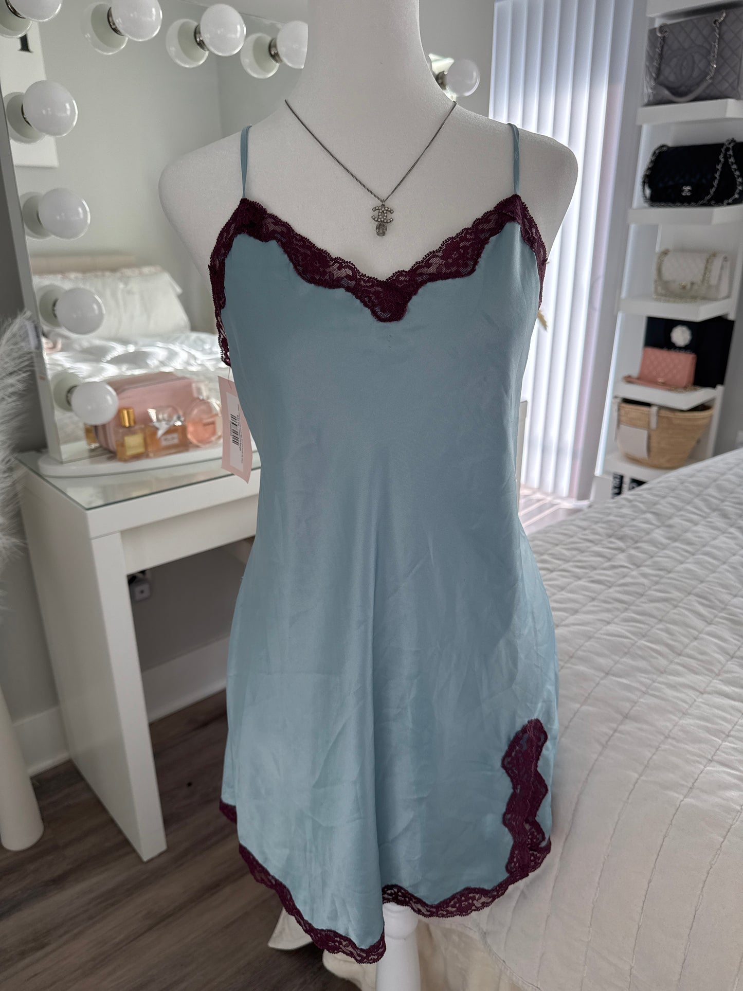 spiced plum refresher slip dress