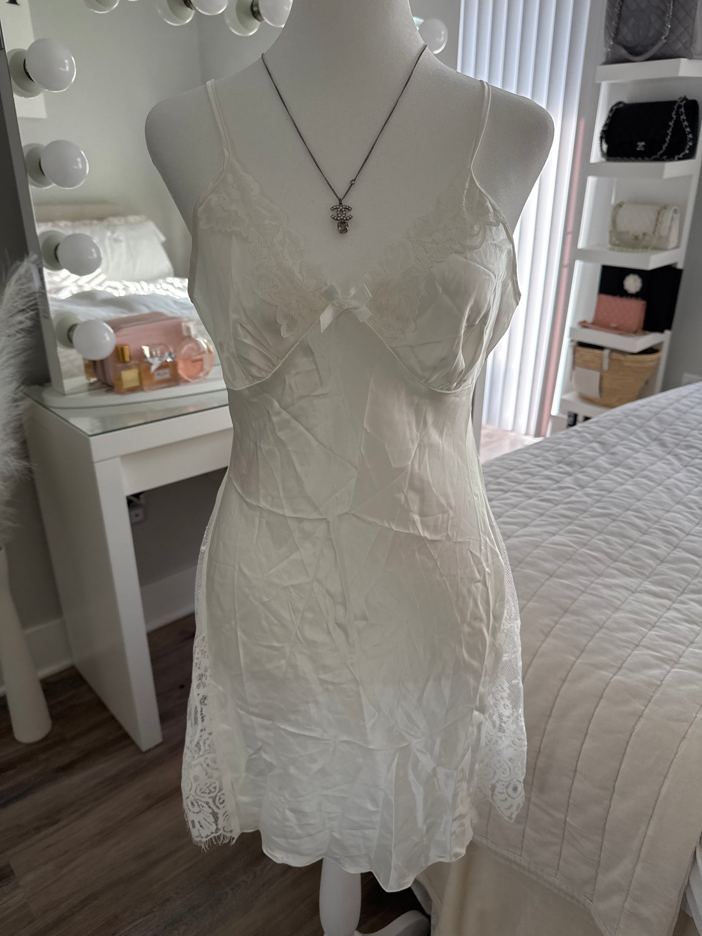 banana infused milk cocktail slip dress