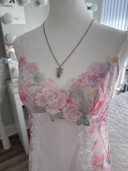 pear and pinkberry martini cocktail slip dress