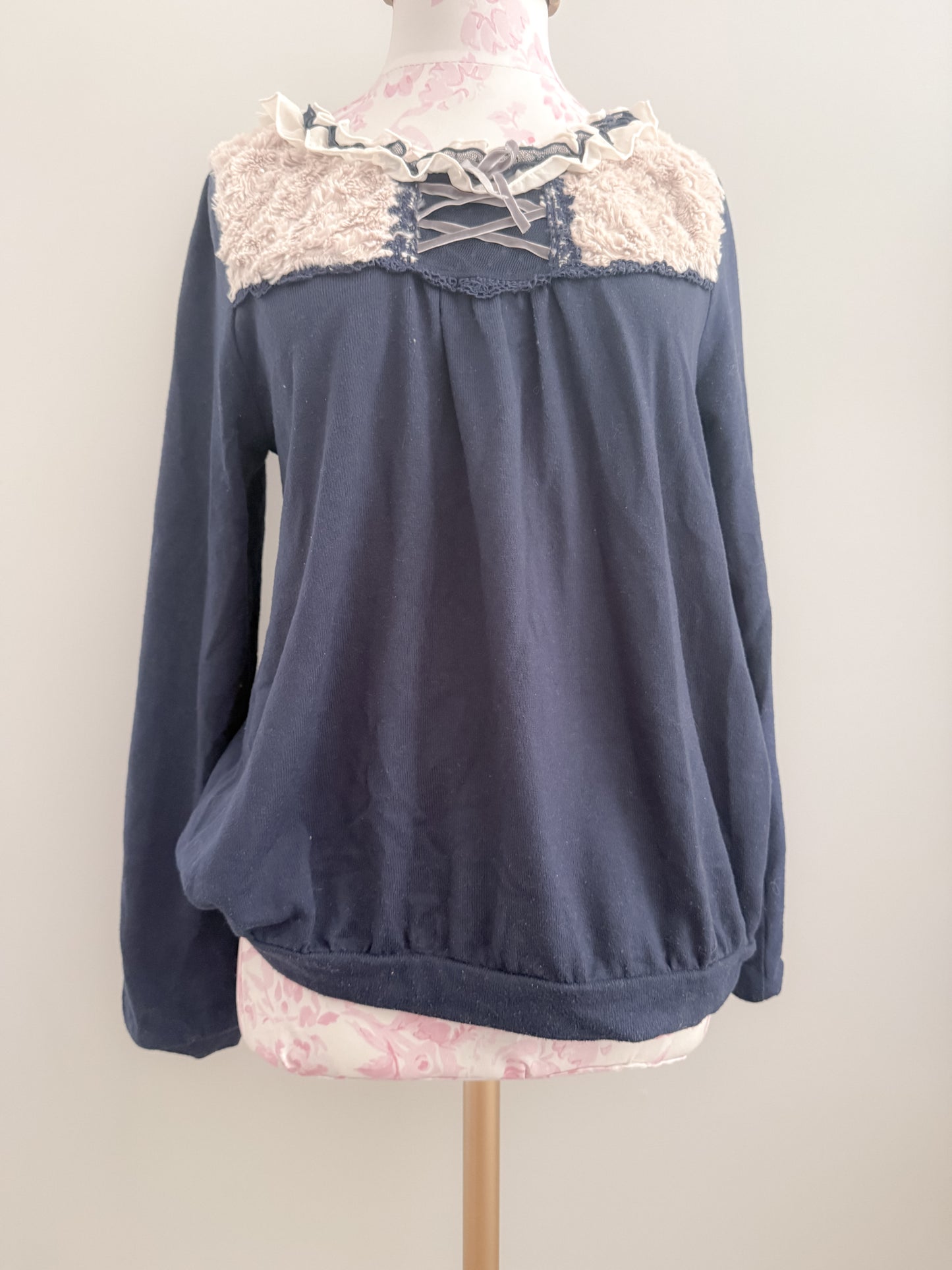 navy dusk dream margarita top