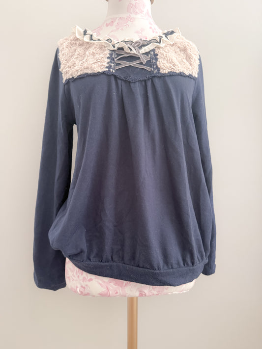 navy dusk dream margarita top