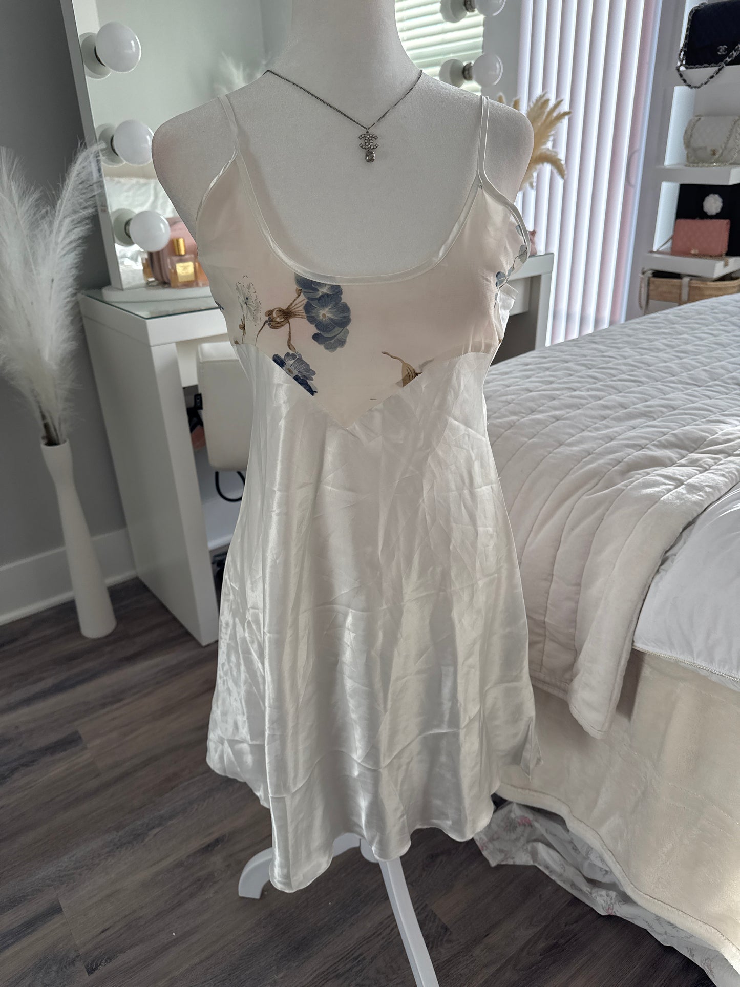 water lily infused tonic cocktail slip dress