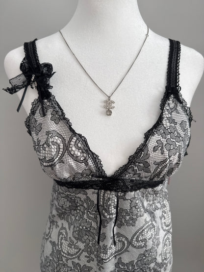 blackberry malt cocktail slip dress