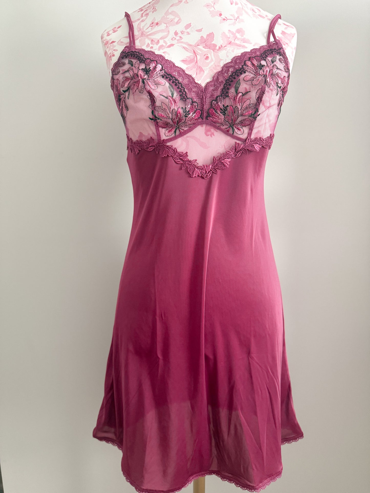 crushed hibiscus sangria cocktail slip dress