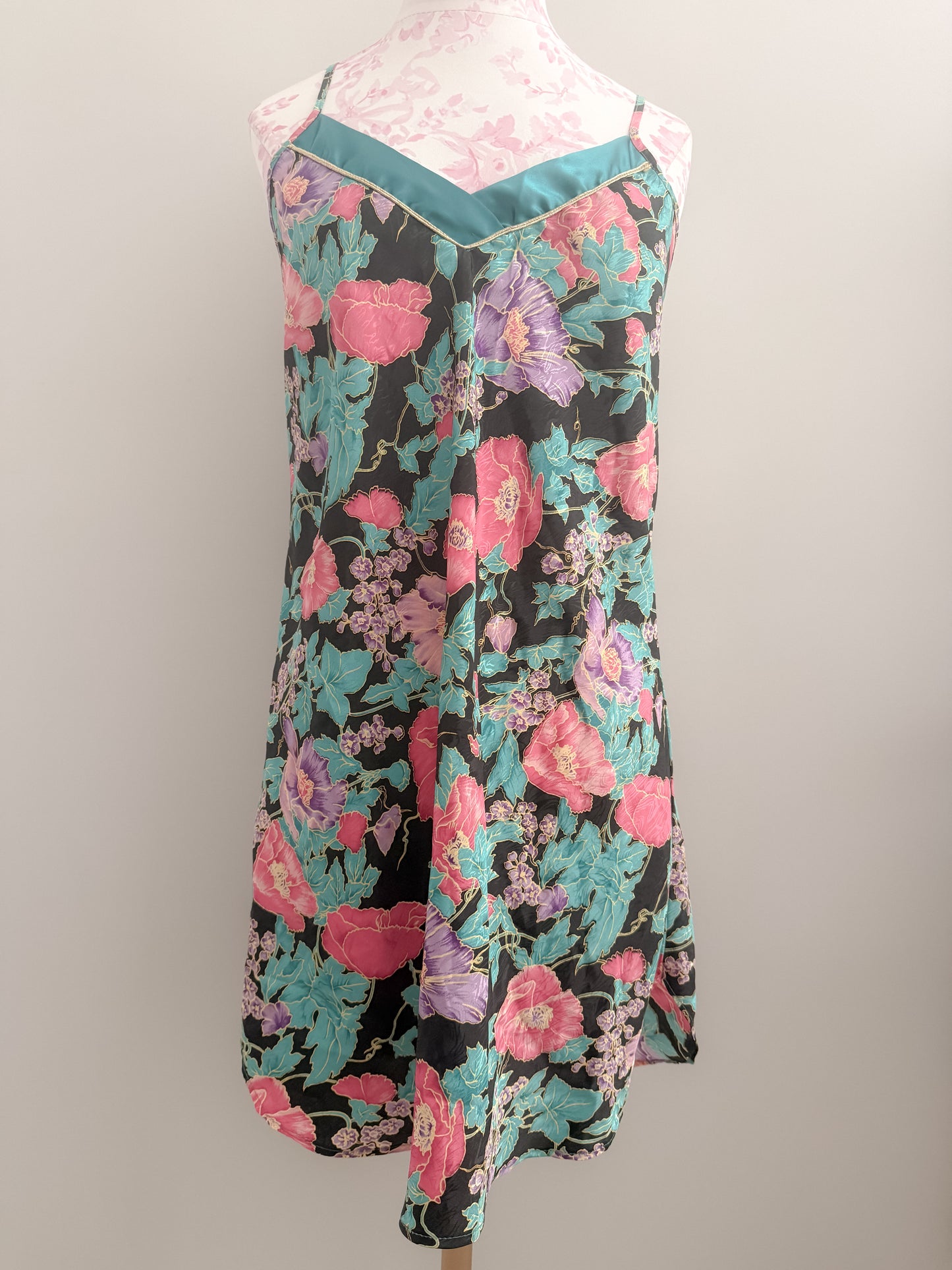 mulled berry merlot slip dress