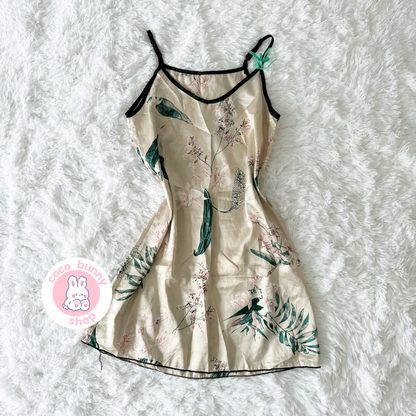 palm summer spritz cocktail slip dress