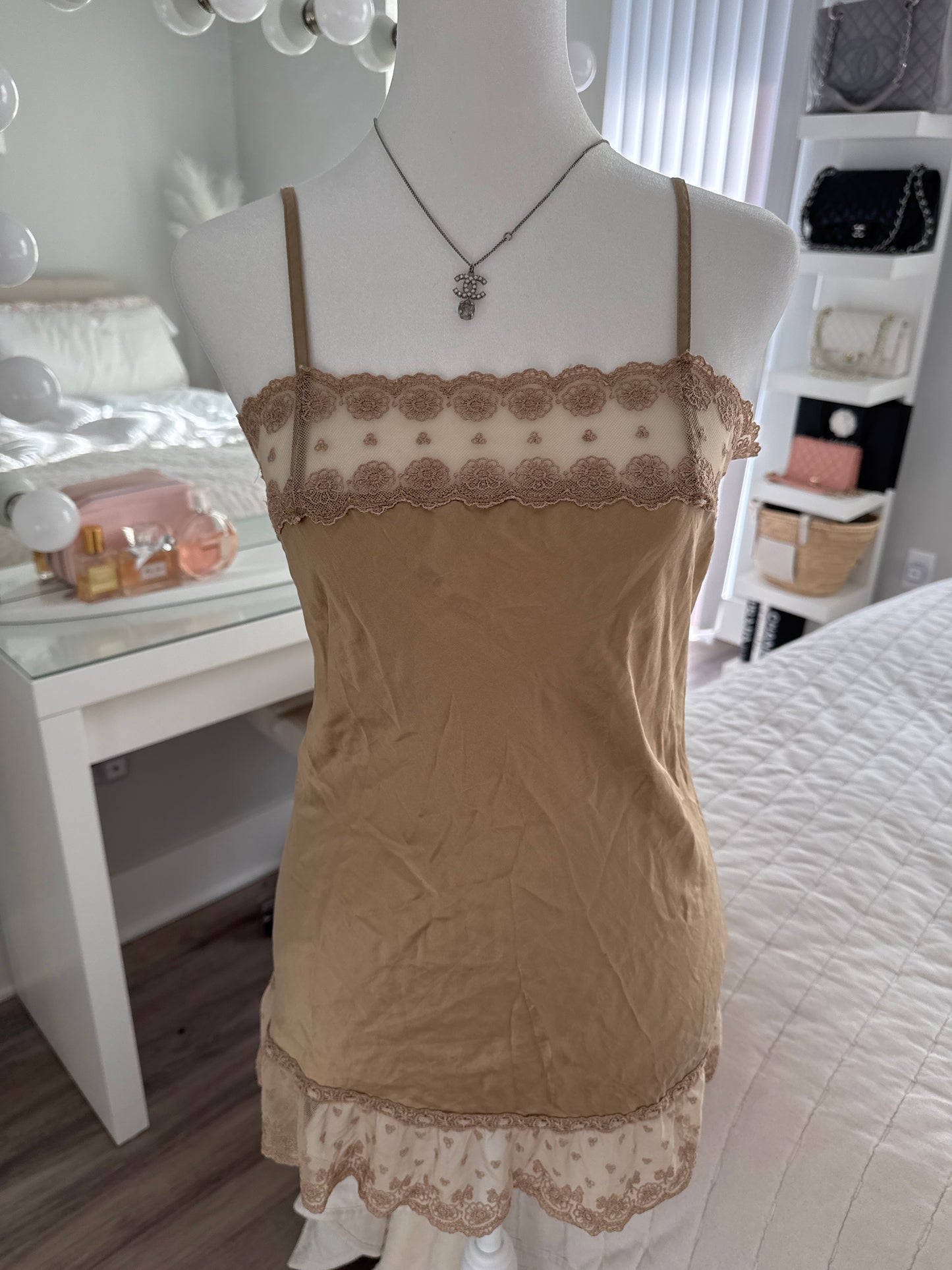 orange zest bronx cocktail slip dress