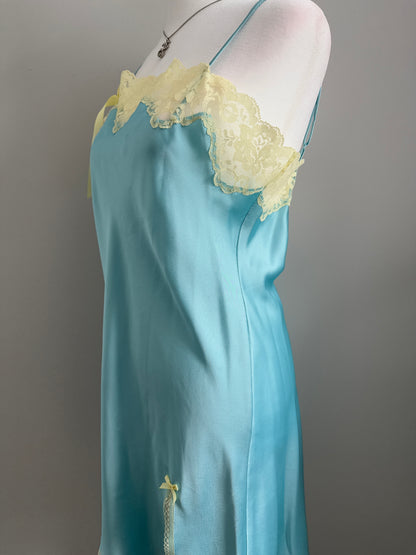 golden wave rum punch slip dress