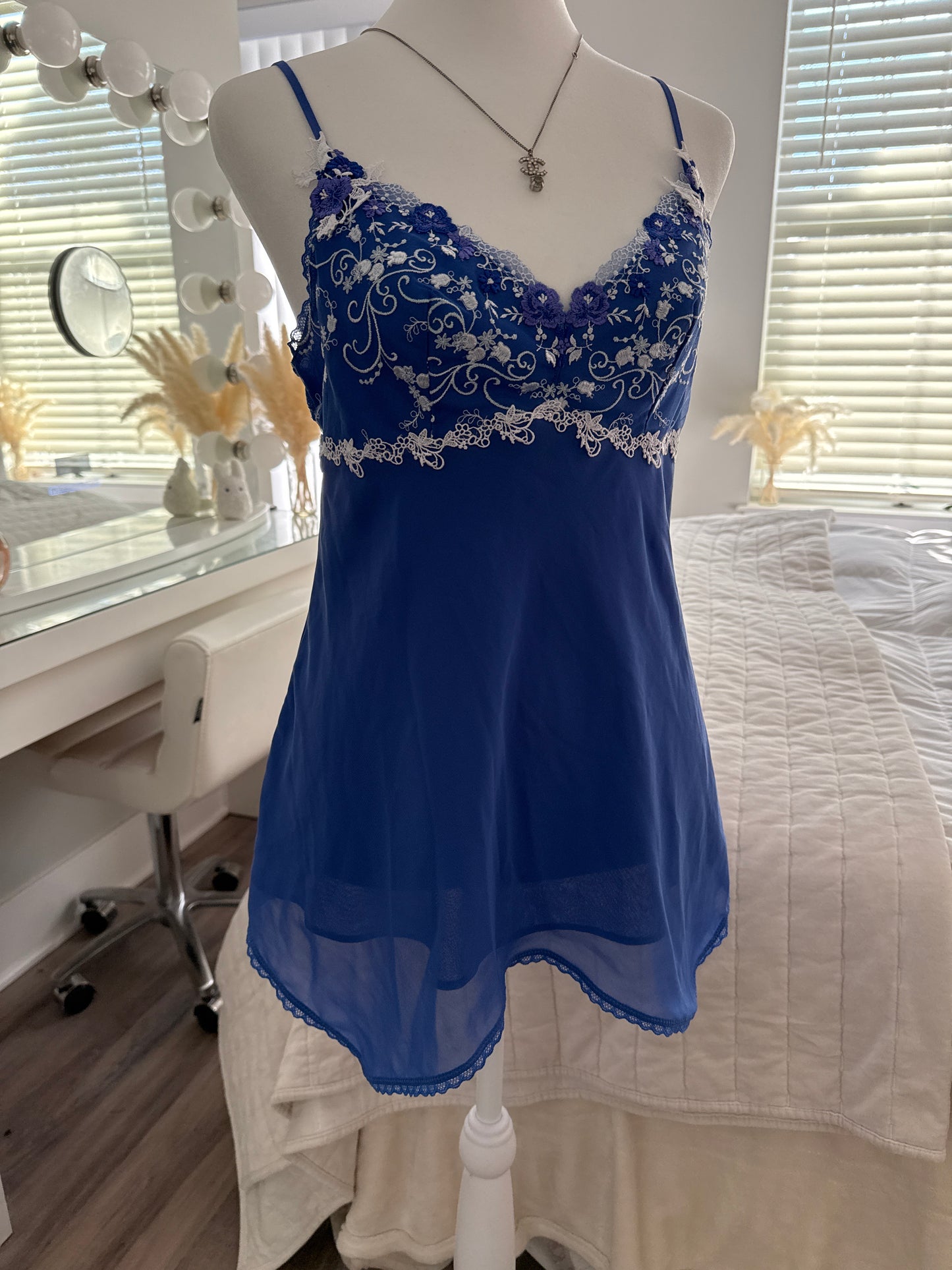 blue raspberry jello shot slip dress