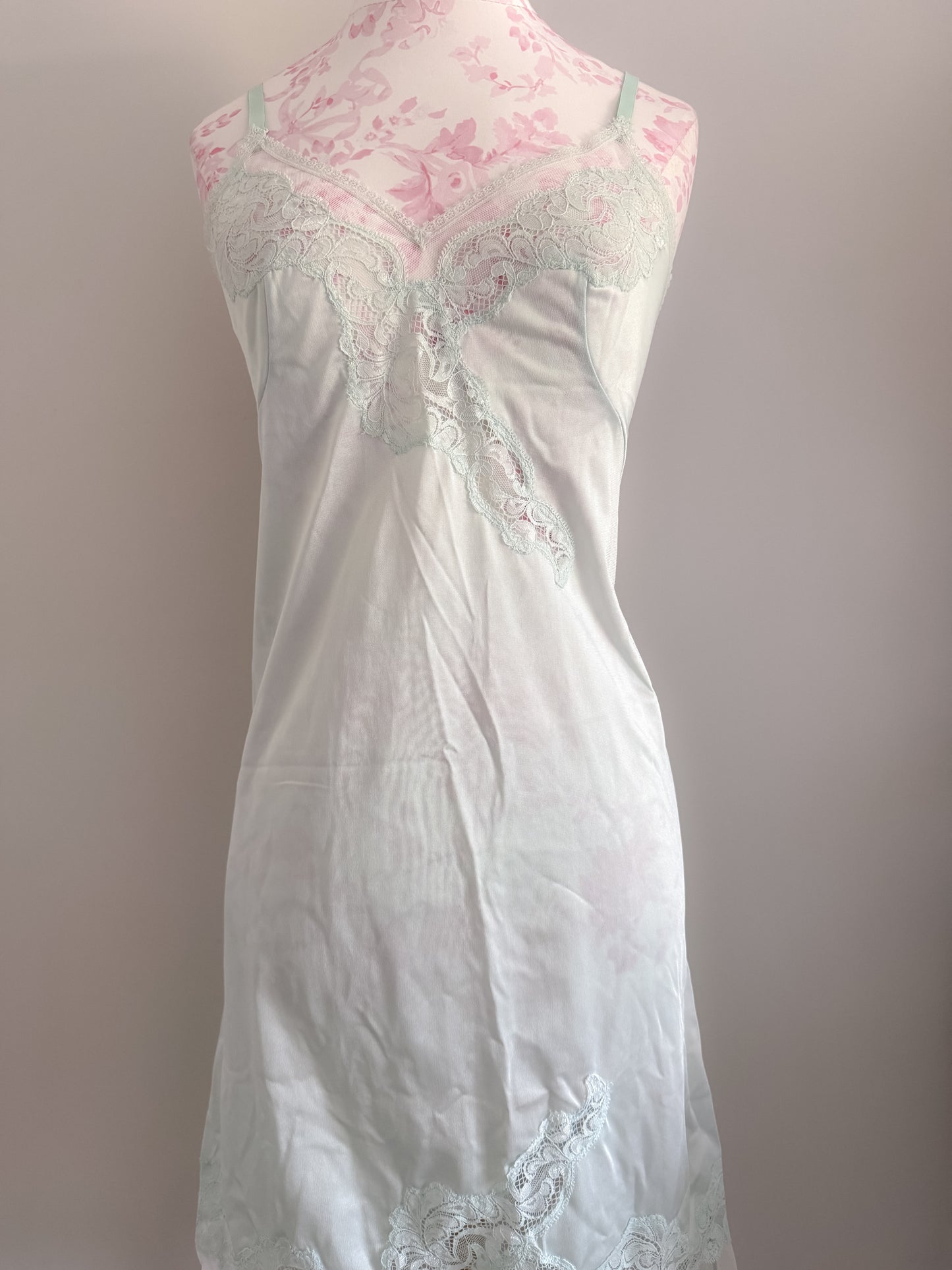 mint seafoam dusk martini slip dress