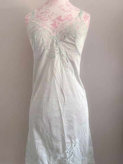 mint seafoam dusk martini slip dress