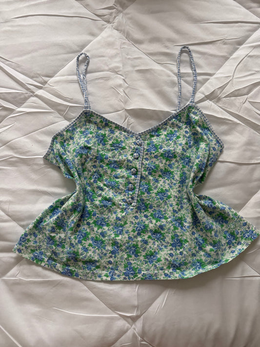 floral berry martini camisole