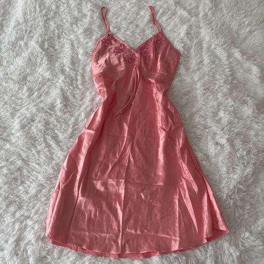 grapefruit orange margarita slip dress