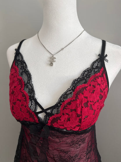 strawberry black pepper cocktail eblin slip dress