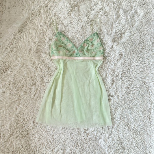 pink sage floral camisole