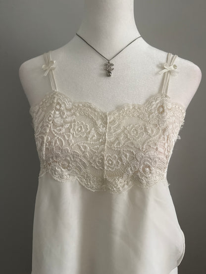 coquito eggnog cocktail slip dress