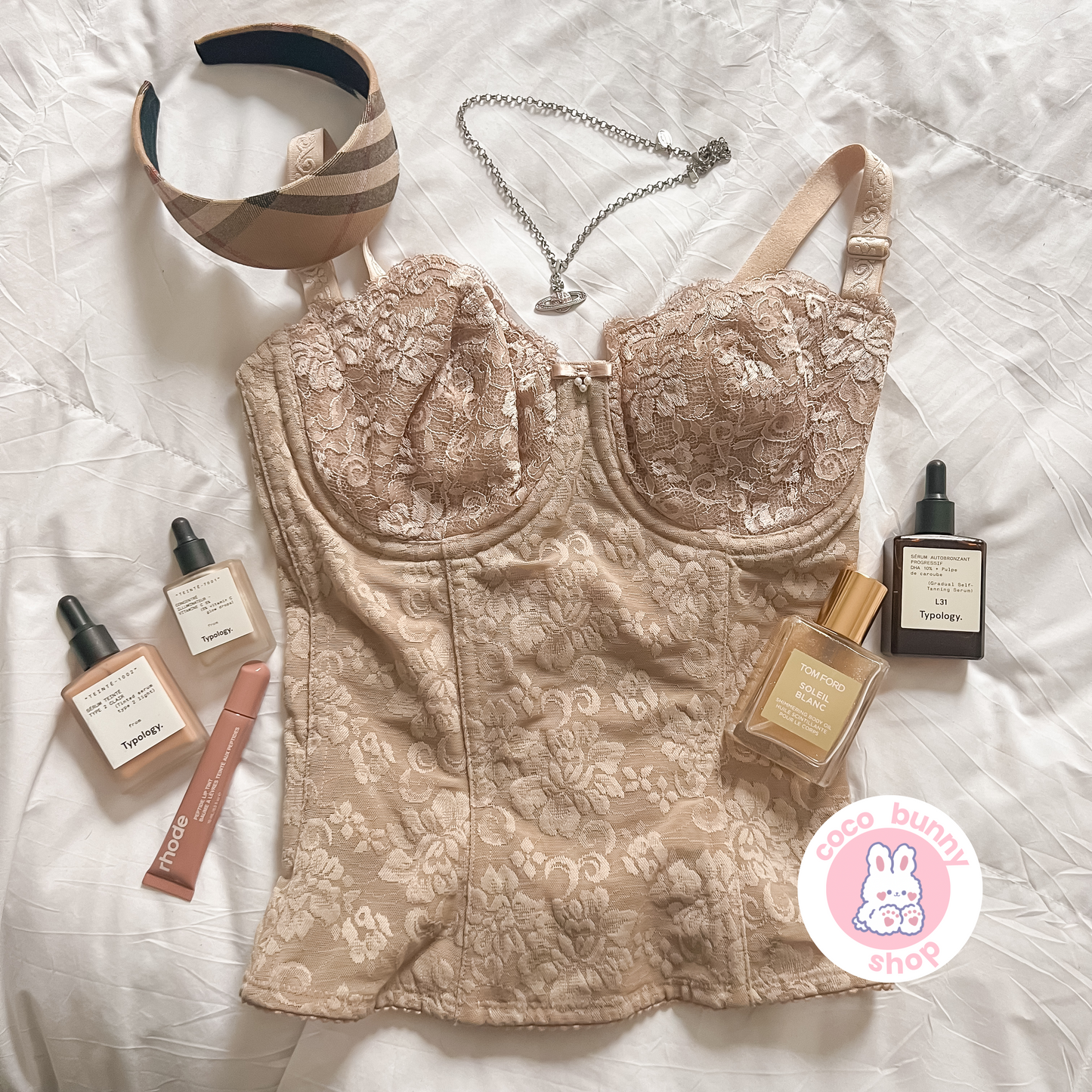 japanese brand my mode underwire lace corset