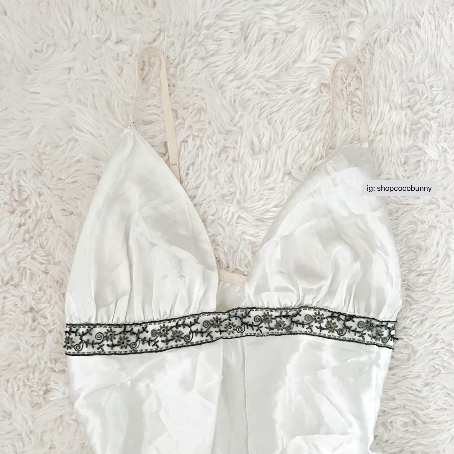 odette white swan slip dress