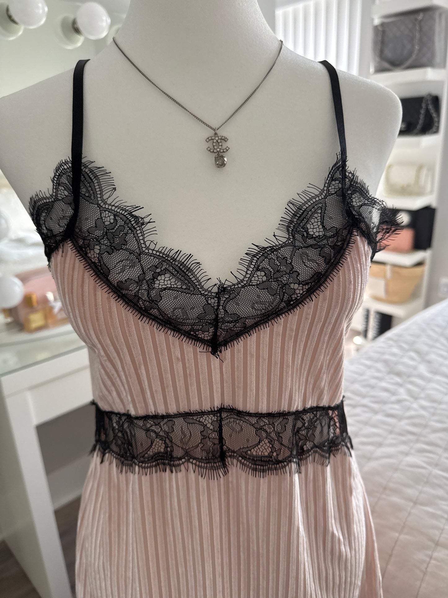 black rose water cocktail camisole