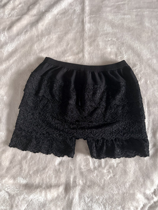 starlit night dream martini ruffle shorts