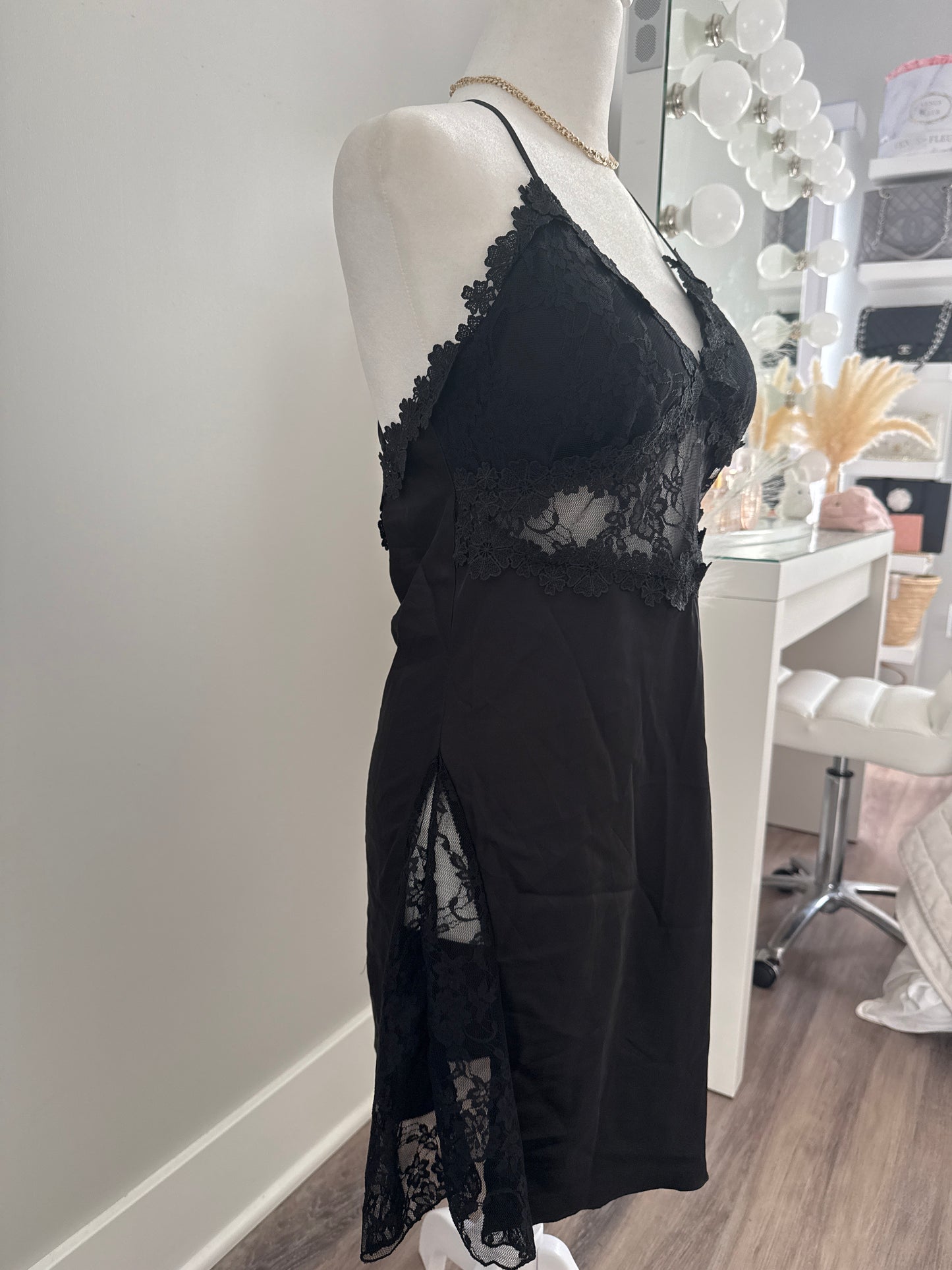 black currant mojito cocktail slip dress