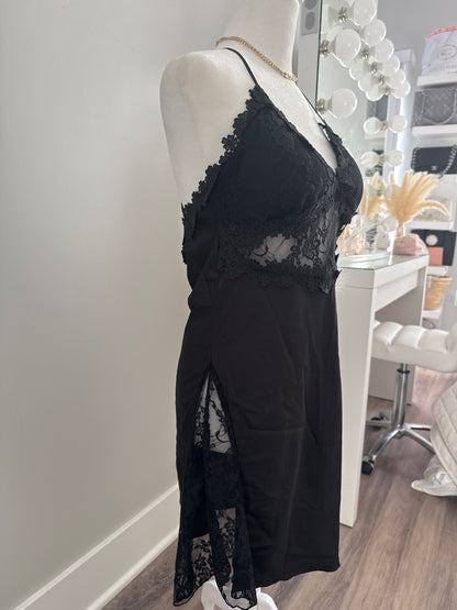 black currant mojito cocktail slip dress