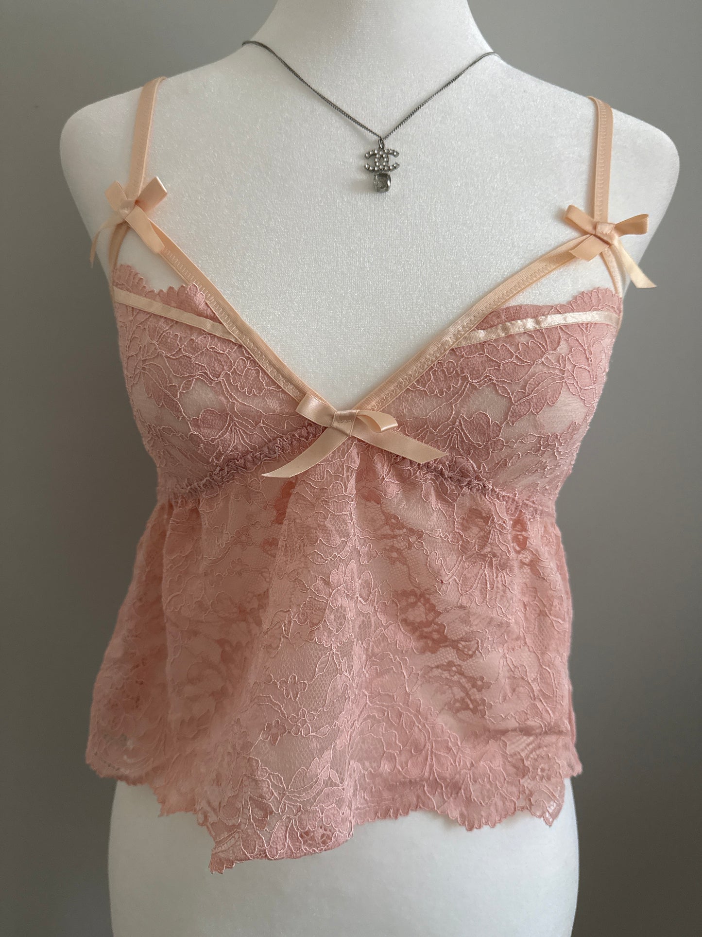 pink hibiscus yuzu martini camisole