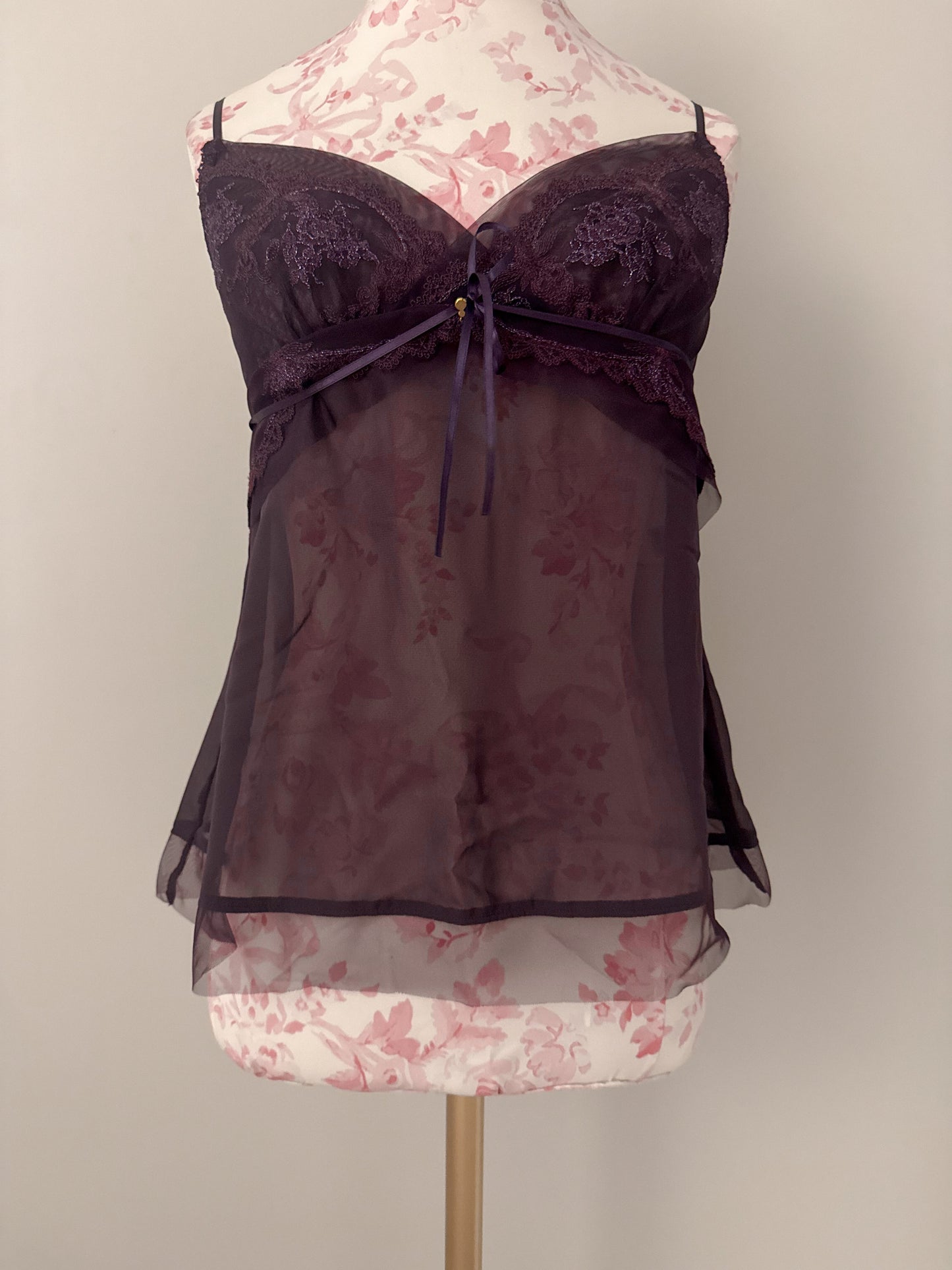plum dusk bloom martini camisole