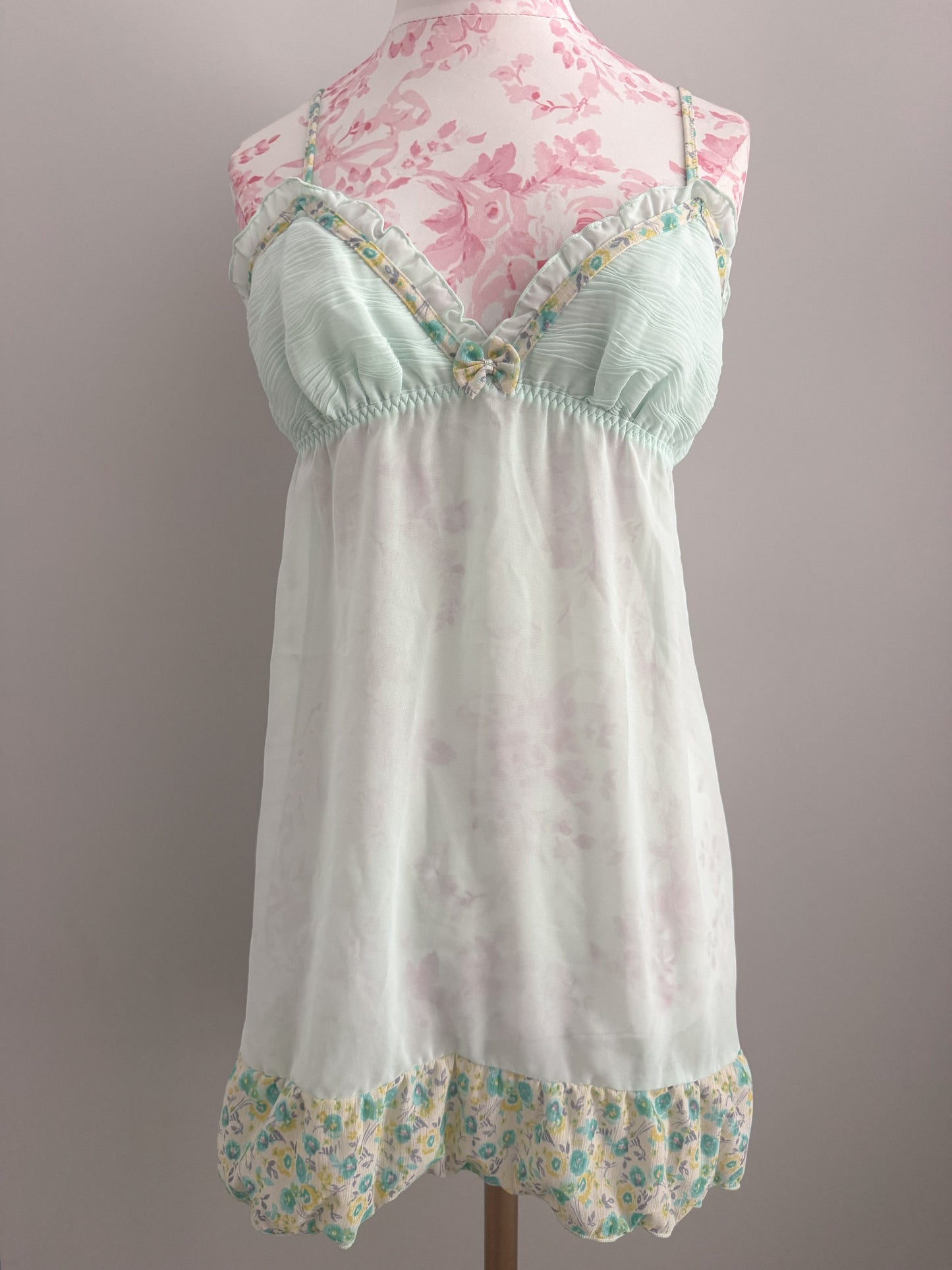 mint pistachio bloom margarita babydoll