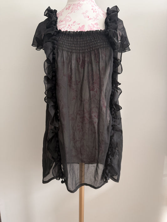 black violet fizz margarita slip dress