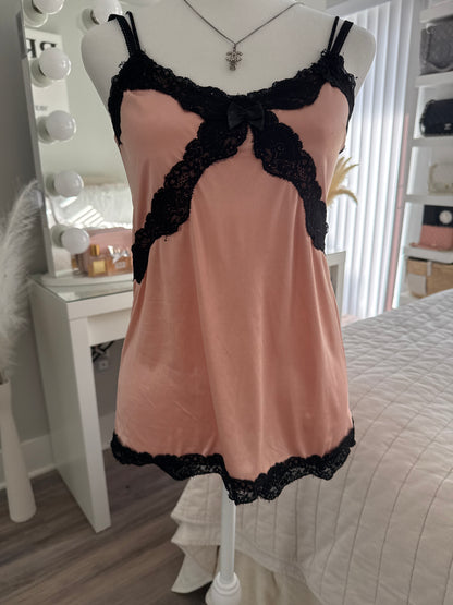 baby pink y2k camisole