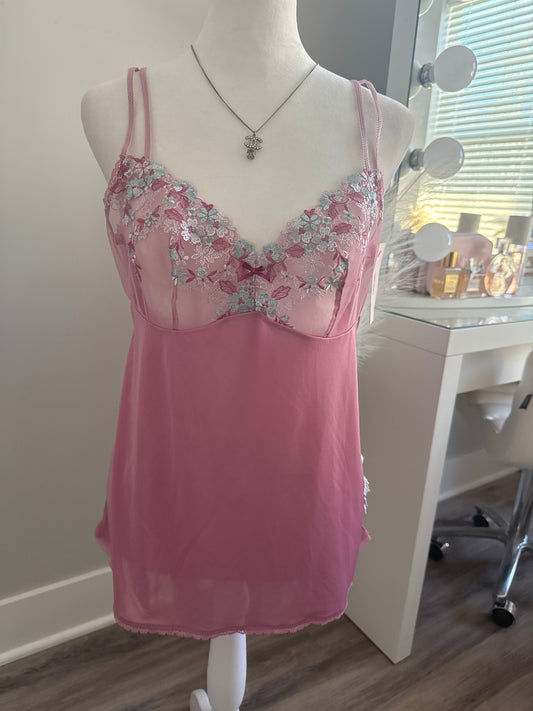 rhubarb sparkling rosé camisole