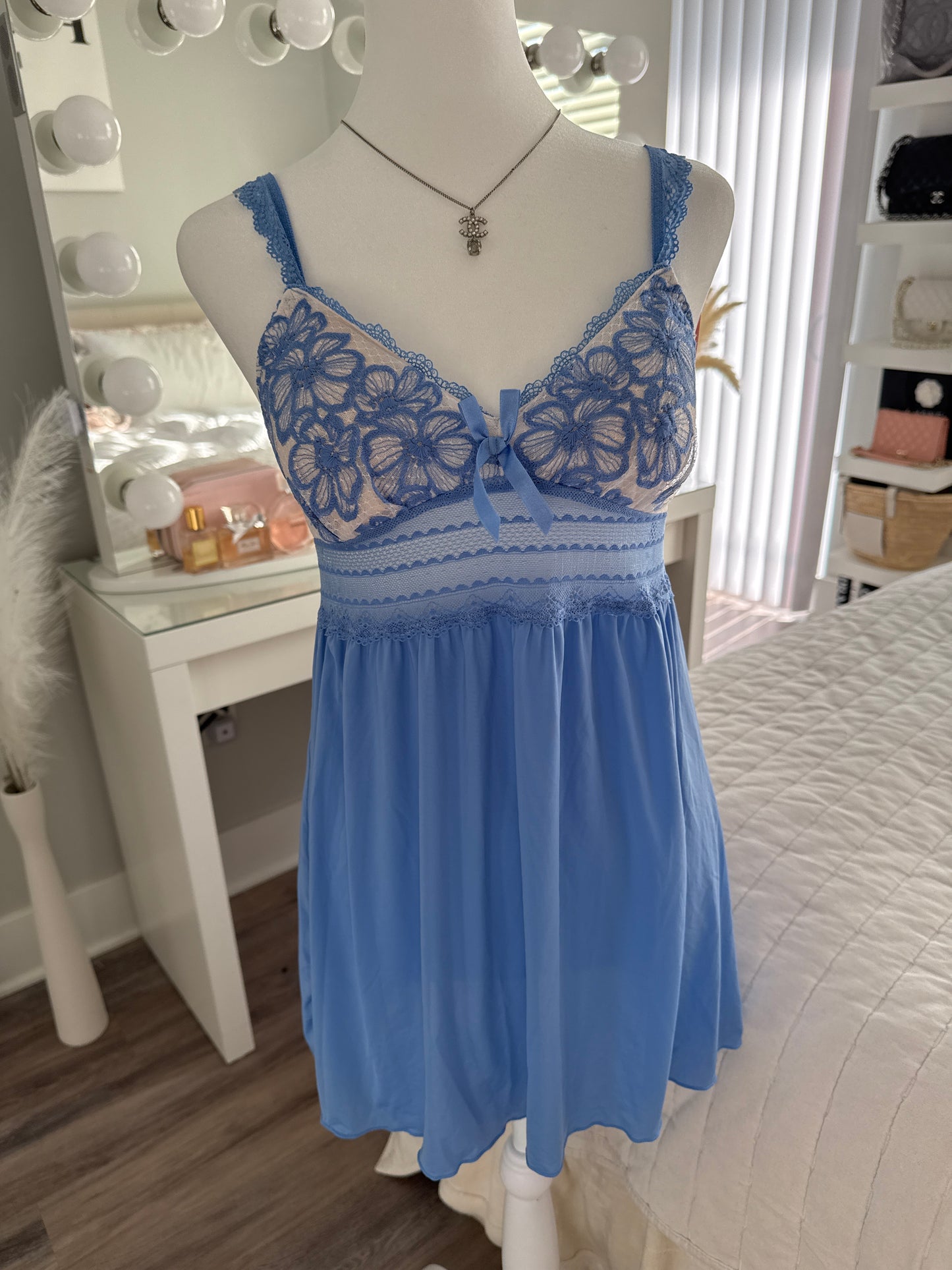 frozen blueberry banana margarita slip dress