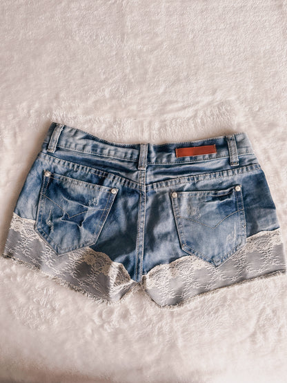 lace smoke downtown bunny shorts