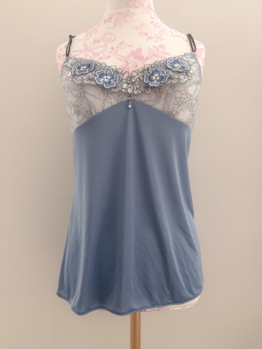 indigo berry burst martini camisole