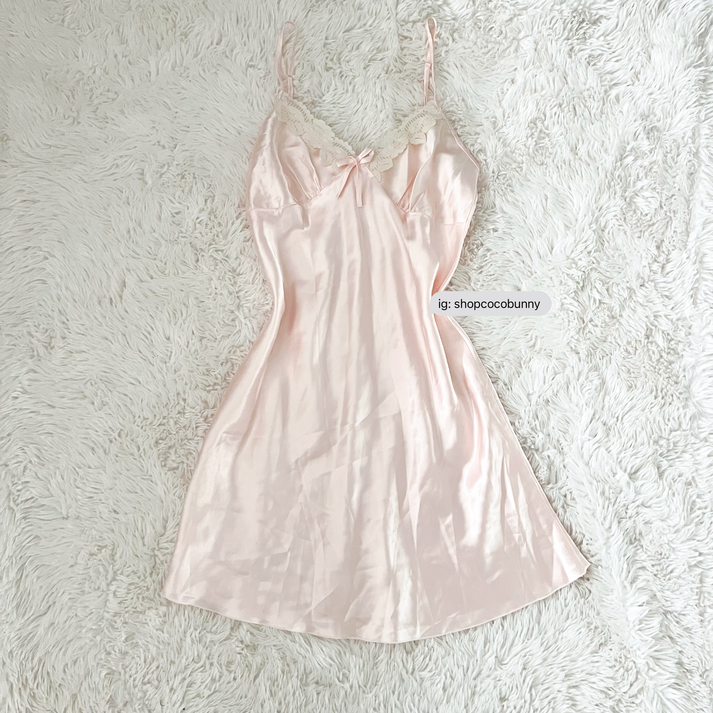 pink satin ruffle lace bustier slip dress