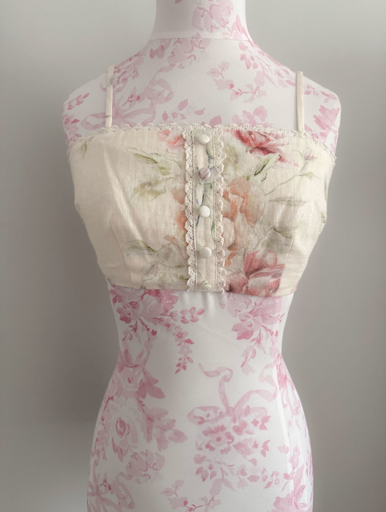 garden sage fizz cocktail bralette