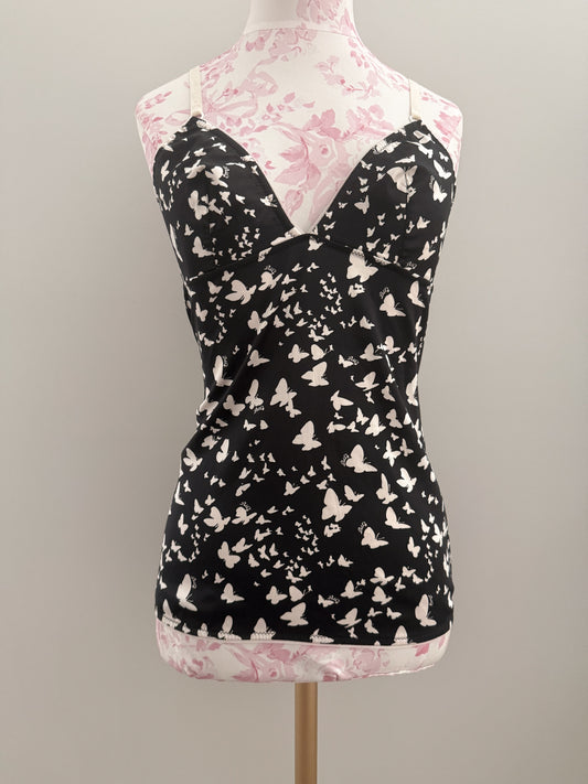 black cherry butterfly margarita camisole