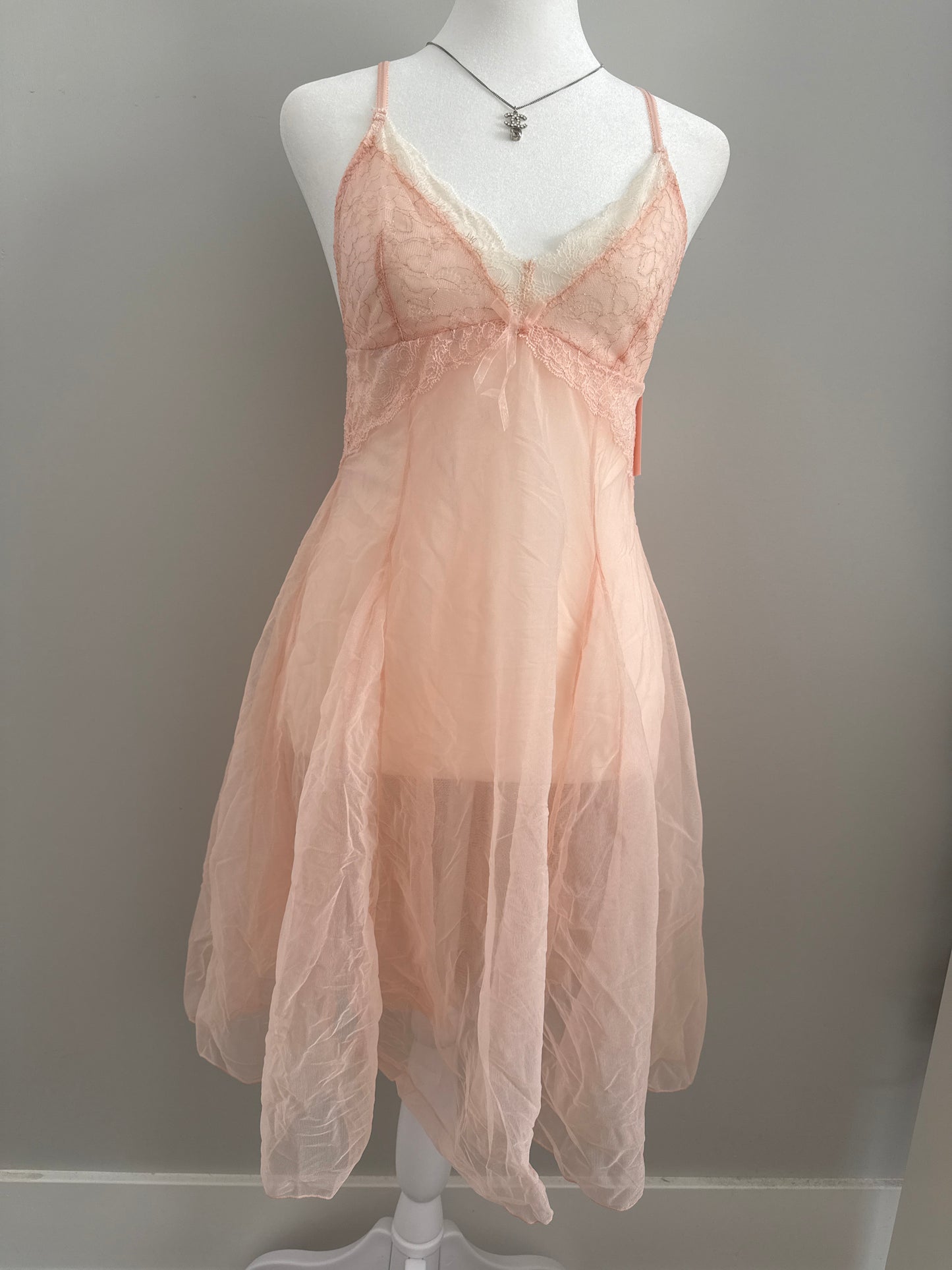 pink taffy martini slip dress