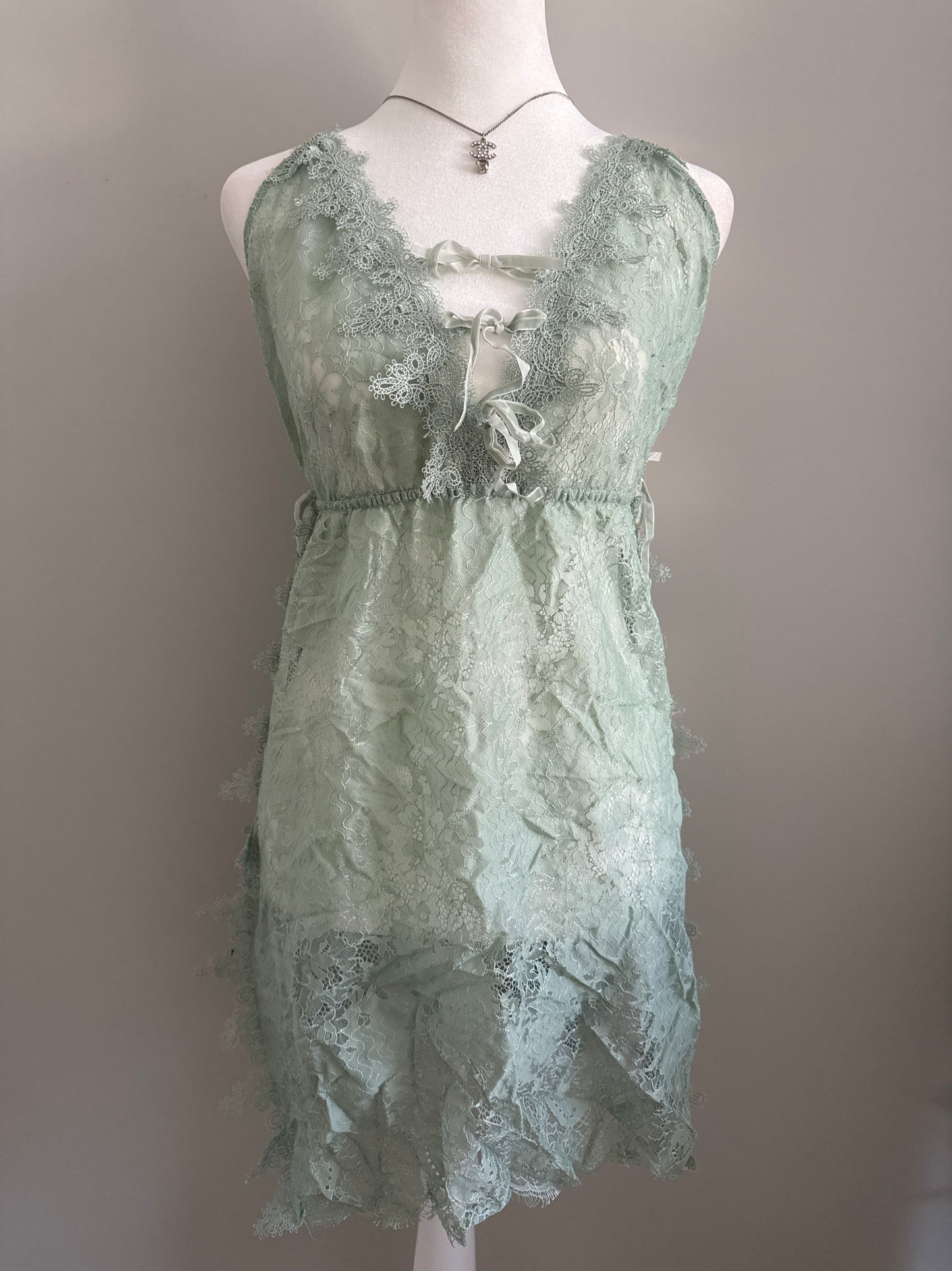 kiwi starfruit martini slip dress