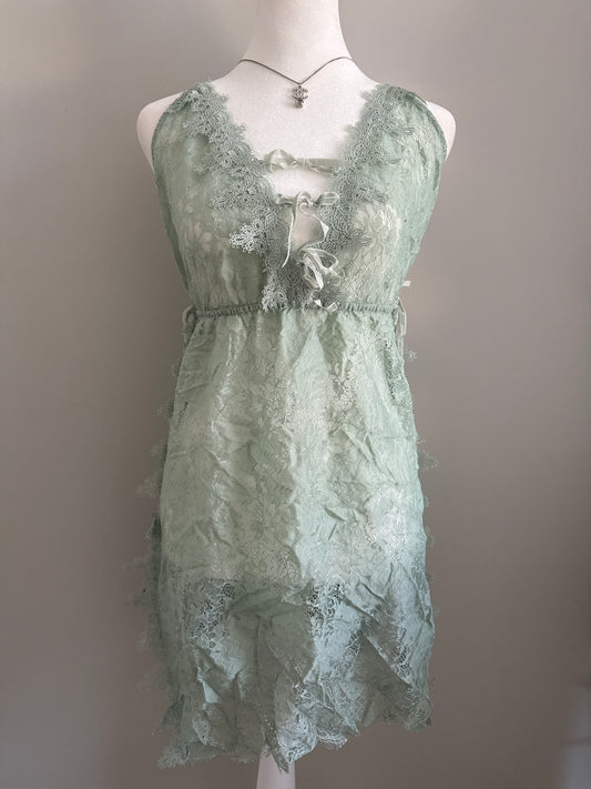 kiwi starfruit martini slip dress