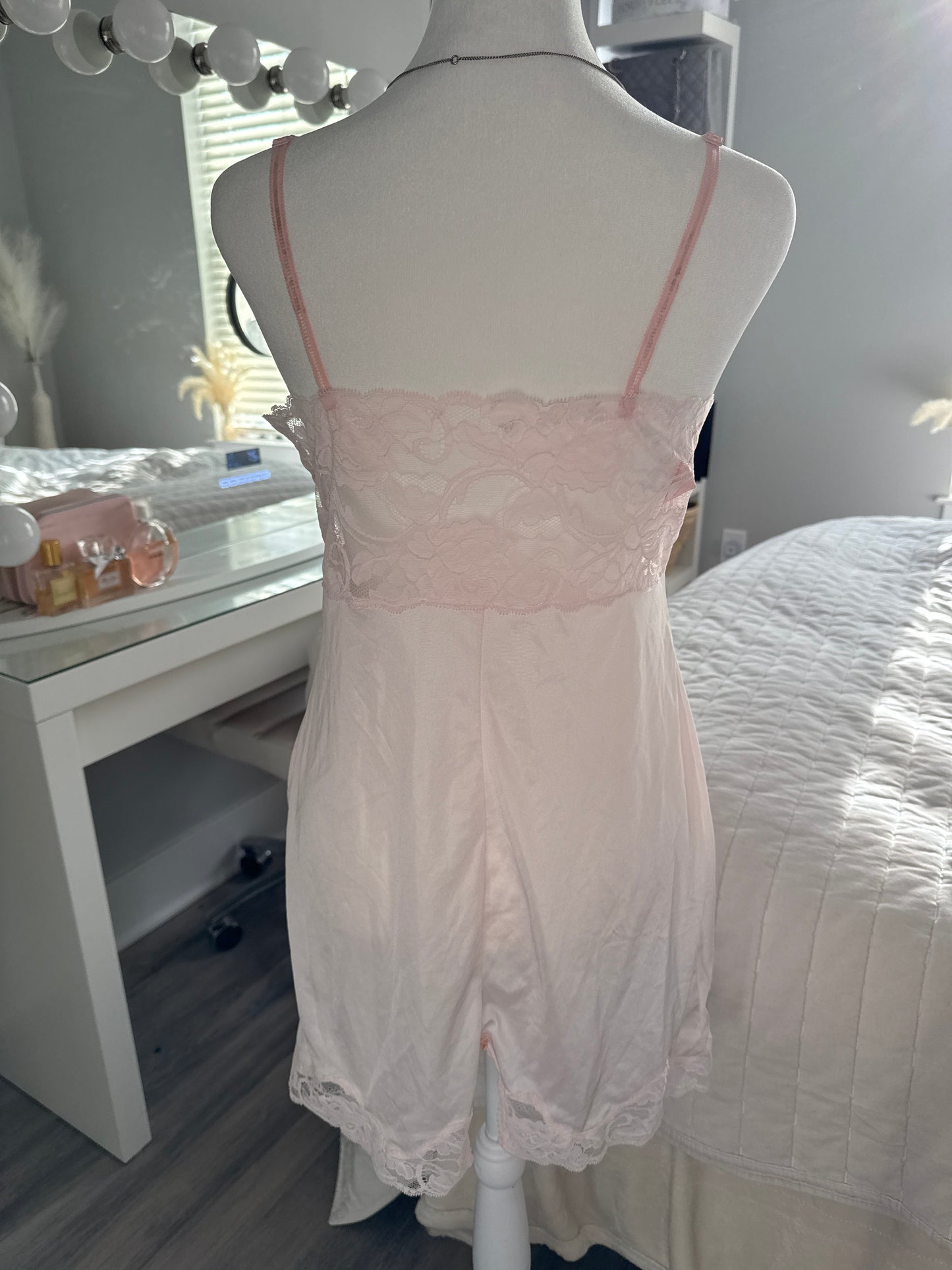 pink paloma cocktail slip dress