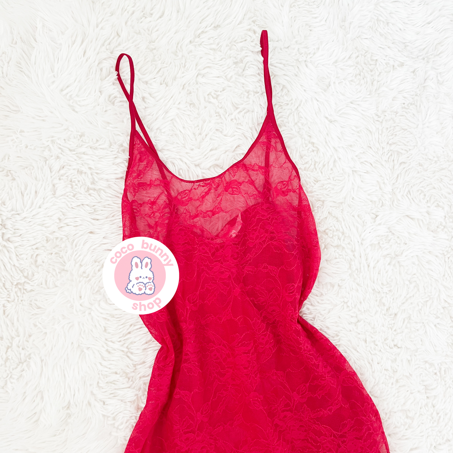 vintage y2k victoria's secret red lace sheer slip dress