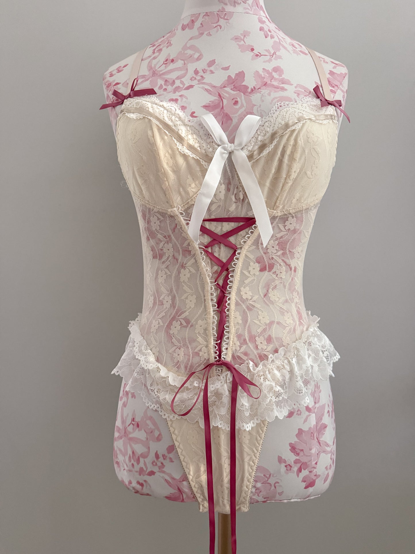 halo dream cherry martini bodysuit