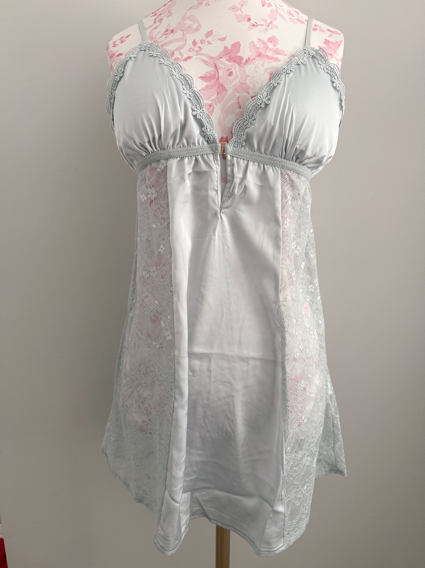 blue currant bloom margarita slip dress