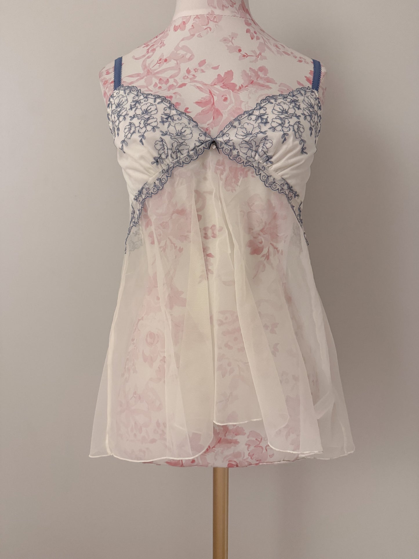 blue petal bloom mojito camisole