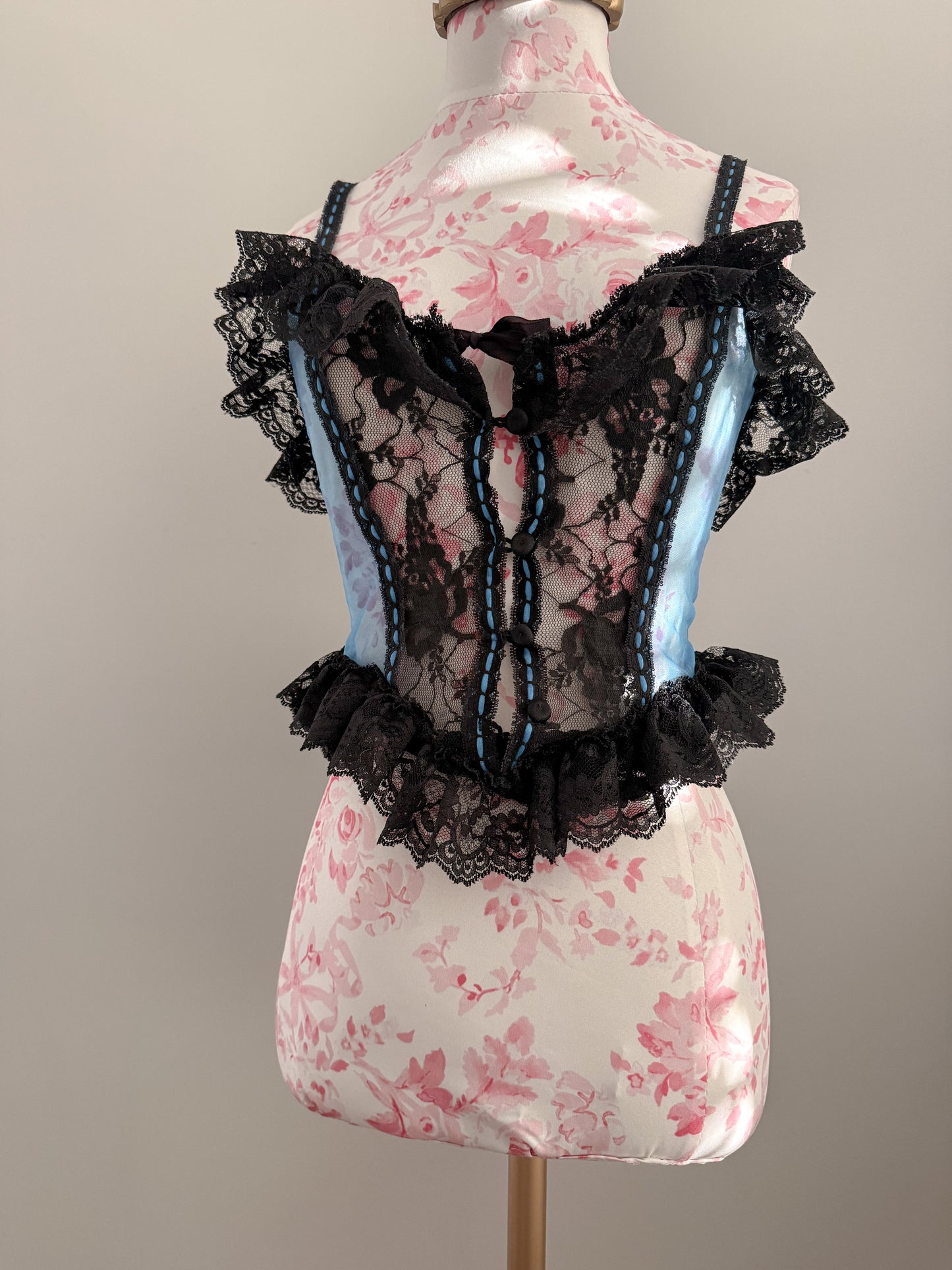frozen berry glow martini bodysuit