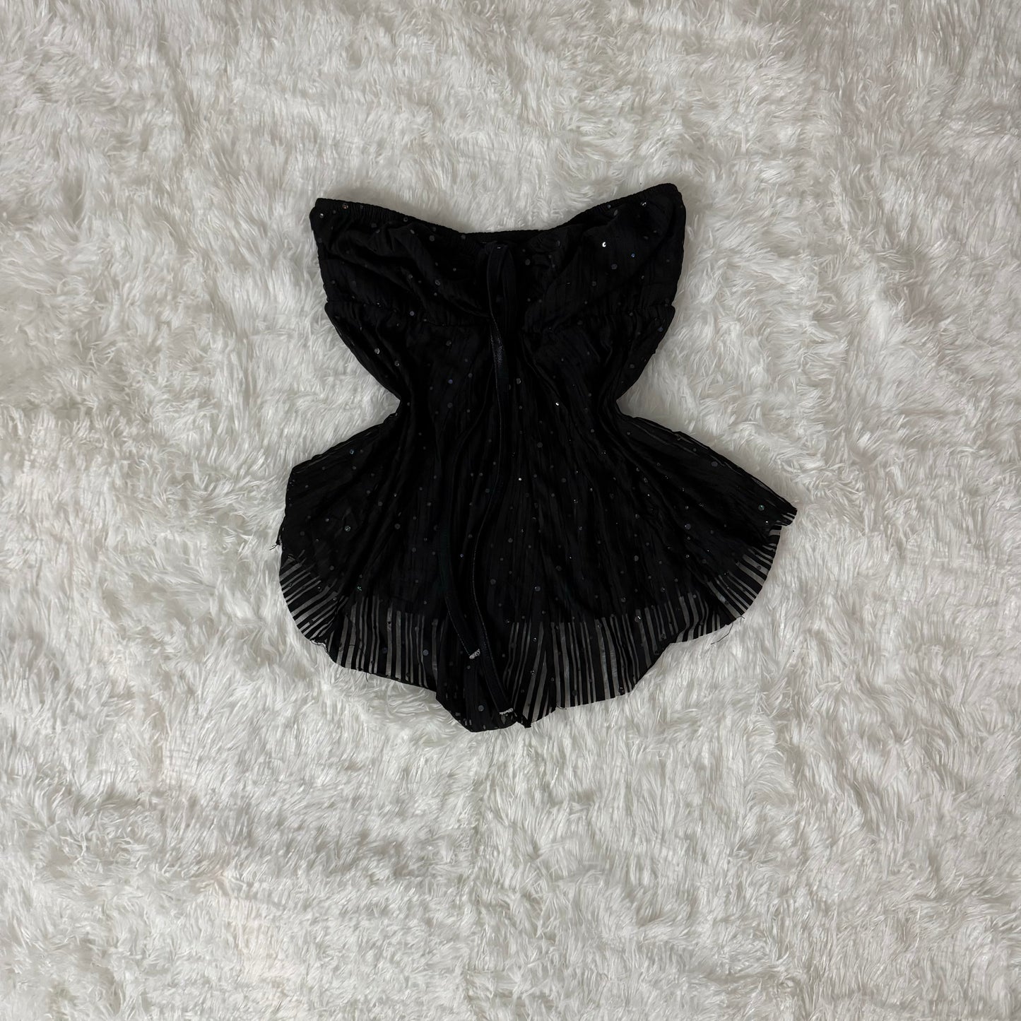 blackberry sequin sleeveless top